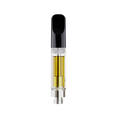 cannabis vape cartridge close up Mighty Puff
