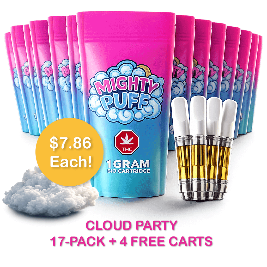 Cloud Party (17-Pack + 4 Free Carts)