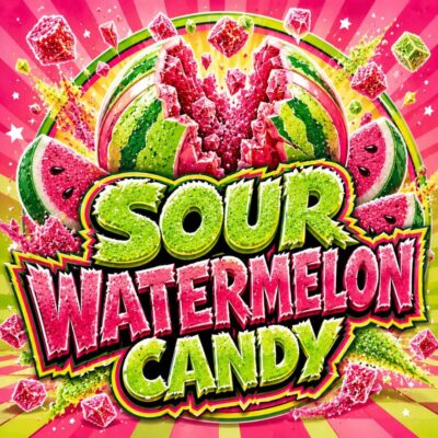 Sour Watermelon Candy - Image 2